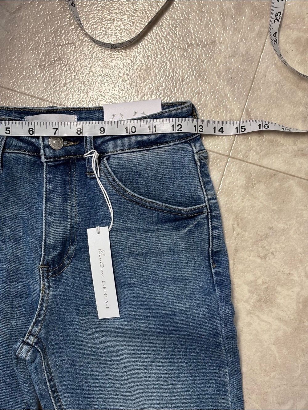 NWT KanCan High Rise Bootcut Stretch Jeans Blue 3/25 - Picture 6 of 12